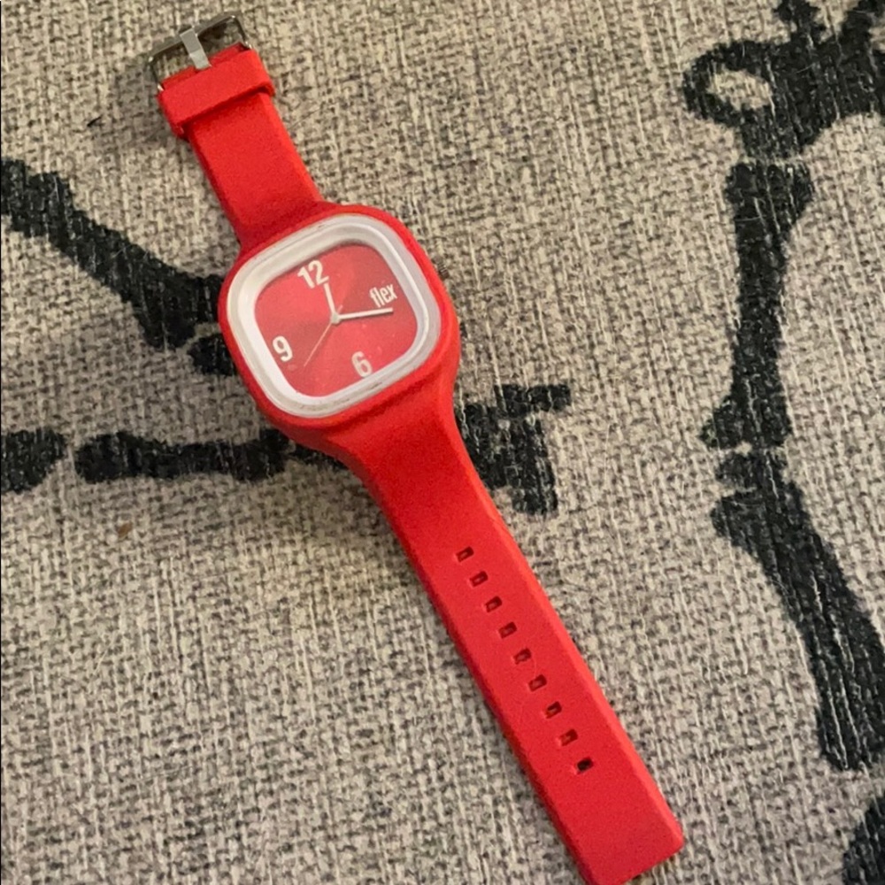 Red Flex Watch❤️